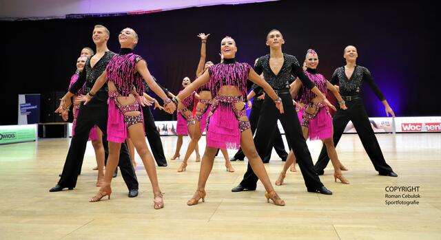 Das B-Team von Blau-Weiss bei ihrer Präsentation | Foto: cc