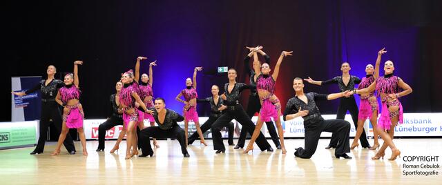 Das B-Team von Blau-Weiss bei ihrer Präsentation | Foto: cc