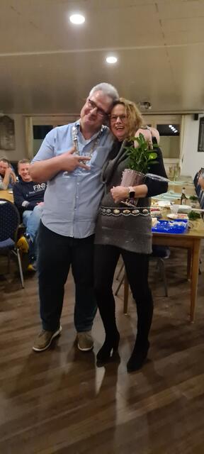 Vogelkönig Andrè Hennig mit Vogelkönigin Ramona Hassa | Foto: Zabel