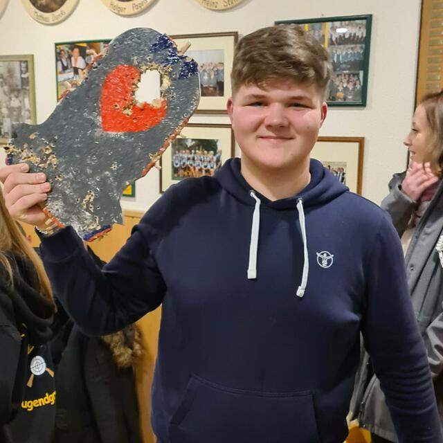 Jugend Vogelkönig Nojus Nielsen | Foto: Zabel