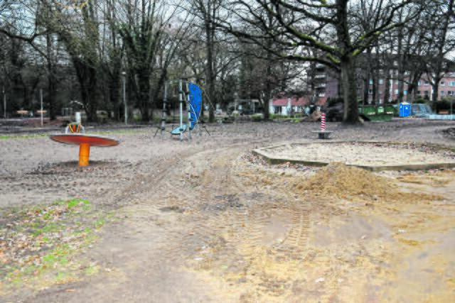 Der bisherige Kinderspielplatz | Foto: Axel-Holger Haase