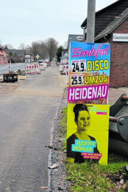 Judith Höfler zum Zweiten und Erntefest in Heidenau | Foto: bim