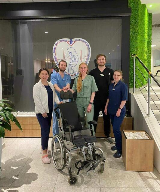 Hilfsgüter für ein Kinderkrankenhaus in der Ukraine | Foto: Zabel