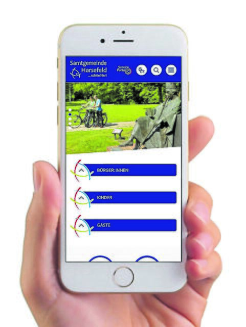 Nutzerfreundlich auch auf dem Smartphone  Fotos Stadtmarketing