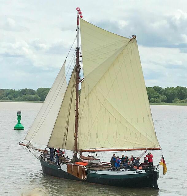 Dieses Schiff versprüht jede Menge maritimen Charme: Der Ewer "Frieda" wird bald Kurs auf Stade nehmen | Foto: BSH
