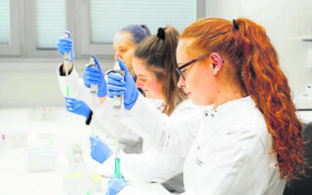 Schüler der Laborschule | Foto: Daniel Hajduk / Elbe Kliniken
