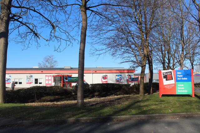 Die Büro Box an der Harburger Straße
