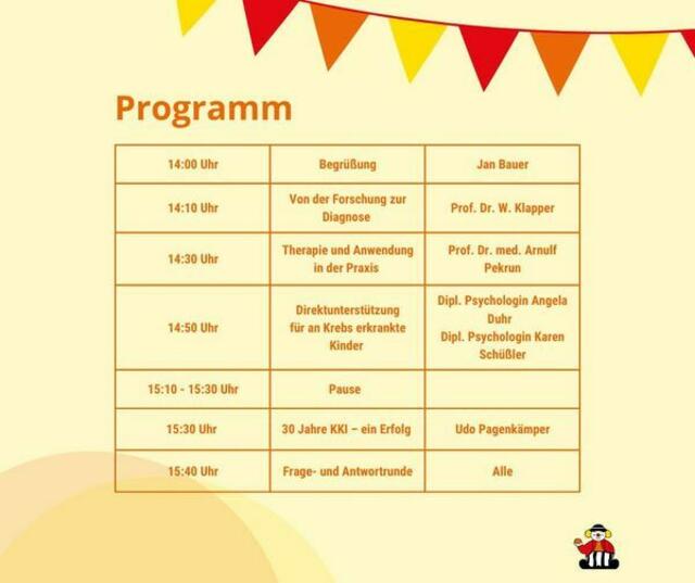 Das Programm des Informationstages | Foto: KKI