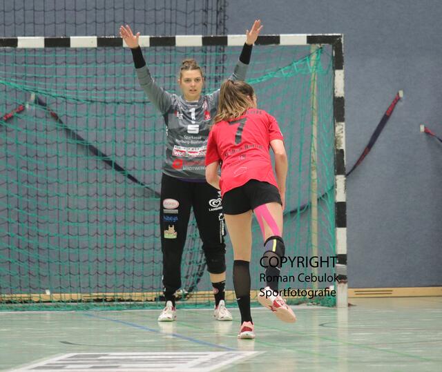 Mareike Vogel im Luchse-Tor | Foto: cc