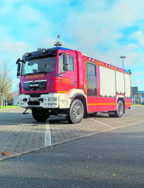 Das neueste TLF 4.000 der Feuerwehr Heidenau, das seit November 2019 im Einsatz ist | Foto: Feuerwehr Heidenau