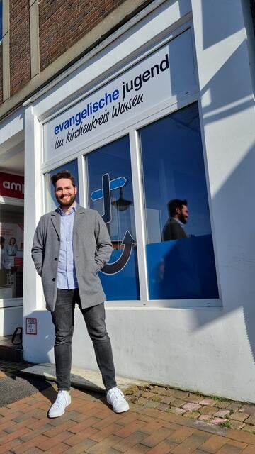 Dennis Schröder ist Diakon und neuer Kirchenkreisjugendwart im Kirchenkreis Winsen | Foto: Christian Berndt