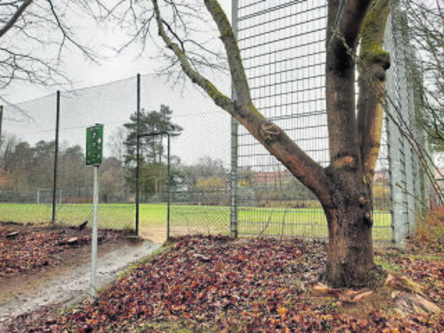 Der Bolzplatz am Drosselweg in Buchholz