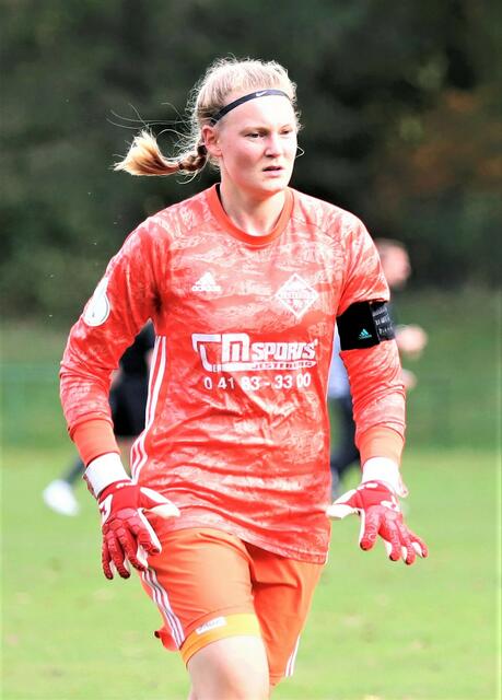 VfL-Torhüterin Laura Jungblut zeigte starke Paraden | Foto: cc