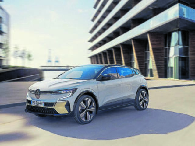 Der Renault Mégane E-Tech wird ebenfalls auf der Messe zu sehen sein | Foto: Renault