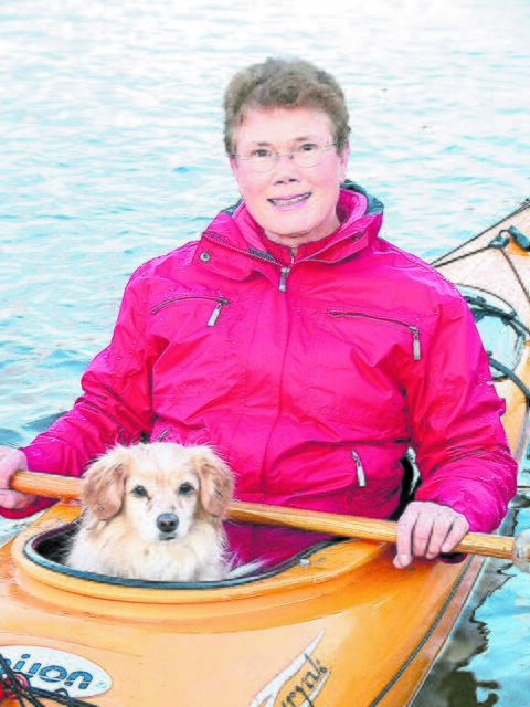 Ingrid Claußen war auch im Kanusport aktiv