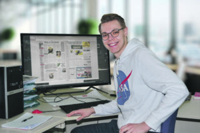 Beim Gestalten der WOCHENBLATT-Seiten hat Mediengestalter Fabian Wunderlich den Artikel über die Fremden Welten in Apensen entdeckt | Foto: MSR