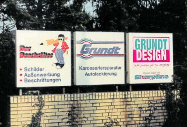 Die Anfangszeit von DER BESCHRIFTER  | Foto: Grundt