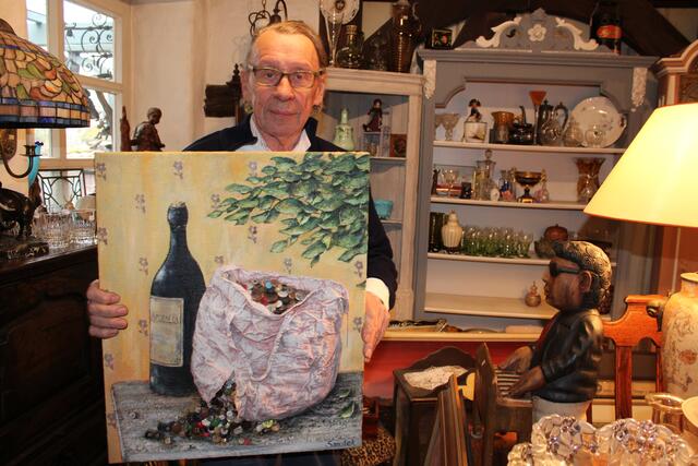 Kreativ auf der Leinwand: "Der Knopfsack" von Jürgen Smutek | Foto: pöp