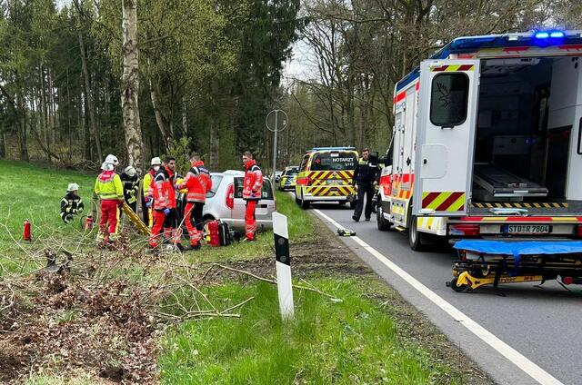 Der 85-Jährige wurde mit schweren Verletzungen ins Elbe Klinikum Buxtehude gebracht | Foto: Polizei