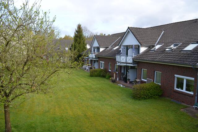 Blick auf einige Wohnungen des Betreuten Wohnens im Erdgeschoss | Foto: bim