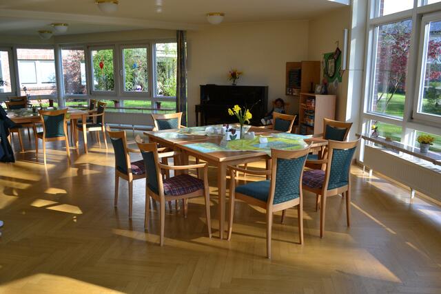 Der Gemeinschaftsraum des Betreuten Wohnens | Foto: bim