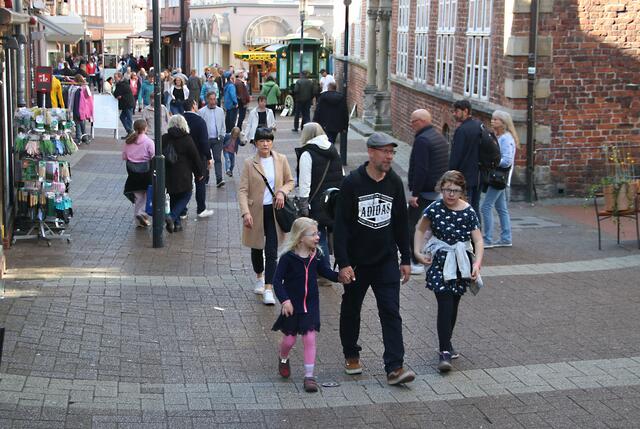 Der verkaufsoffene Sonntag war auch Familien-Ausflugstag | Foto: jd