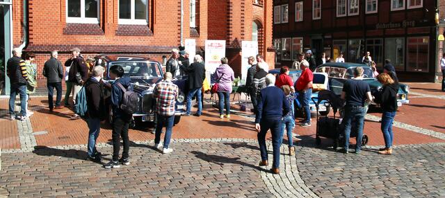 Andrang herrschte am Stand des Classic Clubs Niederelbe | Foto: jd