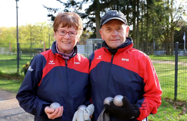 Für Bernd Britzwein und Ehefrau Irene ist Boule "Familiensport" | Foto: cc