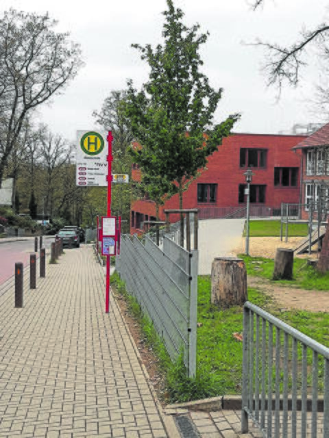 Stadtauswärts sind Passagiere dem Wetter ausgesetzt