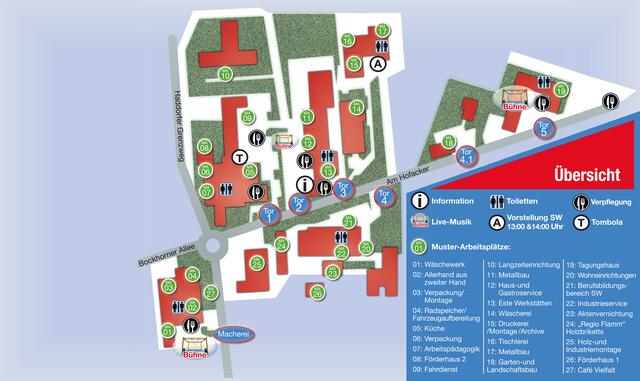 Der Geländeplan | Foto: DRK/Medienzentrum  Stade