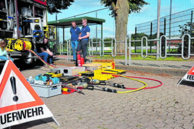 Auf dem Blaulichttag gibt es u.a. technische Vorführungen  | Foto: sc