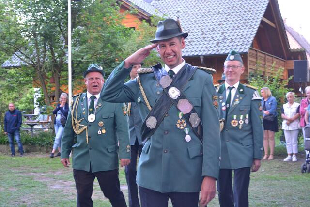 Seine Majestät Dirk Ebeling bei der Frontabnahme | Foto: bim