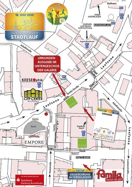 Alles Stationen rund um den Buchholzer Stadtlauf | Foto: Verein