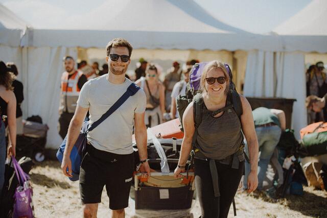 Gute Laune bei den Festival Besuchern | Foto: FKP Scorpio/Christoph Eisenmenger