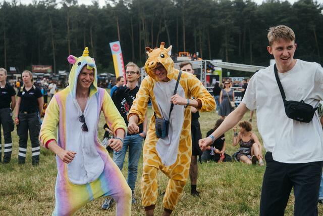 Wenn Einhorn und Giraffe tanzen, dann ist Hurricane | Foto: FKP Pablo Heimplatz