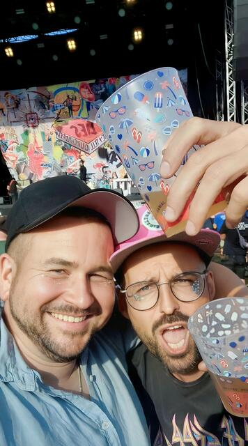 Christian Huesmann und unser Team Fotograf Michael Kellner