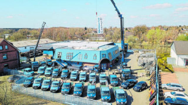 Blick auf das Firmengelände der Heinz Heidrich GmbH in der Zinnhütte  | Foto: Till Heidrich