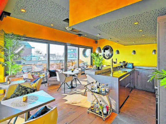 Die neue Haifischbar im Hotelkomplex | Foto: Elbstrand Resort