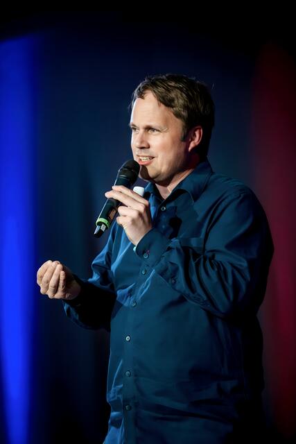 Mutmacher und Experte für Künstliche Intelligenz: Christoph Kunst | Foto: Justin Bockey/cku