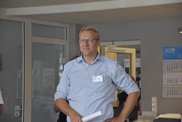 Geschäftsführer Philipp Brombach informierte über den Verlauf des Treffens | Foto: Axel-Holger Haase