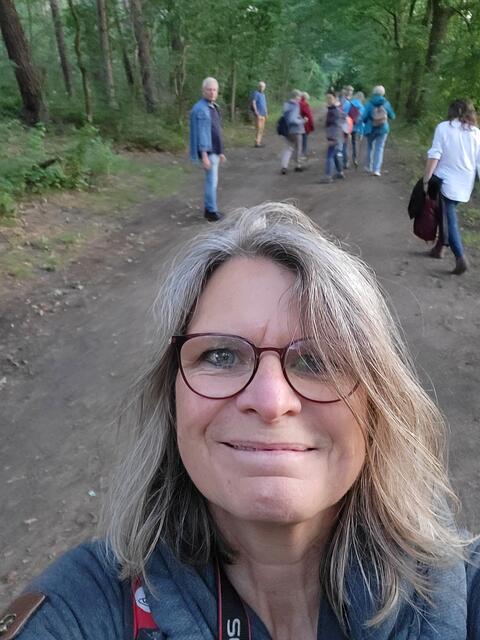 Schon fast wieder am Parkplatz angekommen noch schnell ein Selfi ...