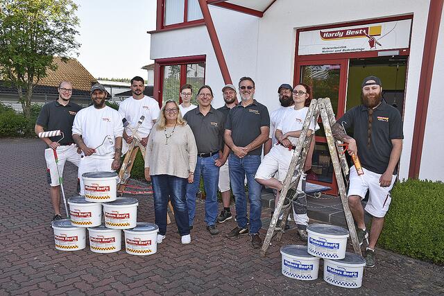 Das Team des Fachbetriebs Hardy Best in Buchholz | Foto: Axel-Holger Haase