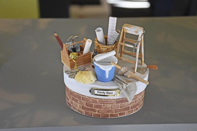 Diese Miniatur zeigt die Tätigkeit des Unternehmens | Foto: Axel-Holger Haase