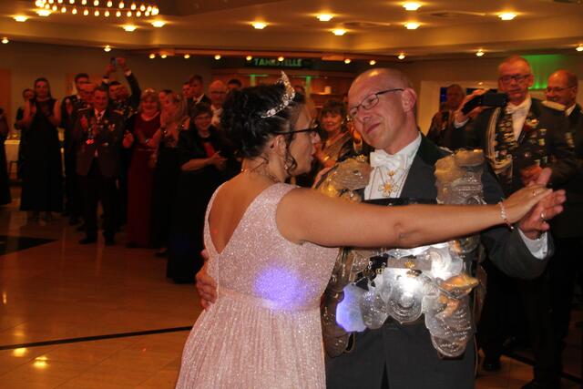 Das Königspaar beim Tanz | Foto: Altkosteraner