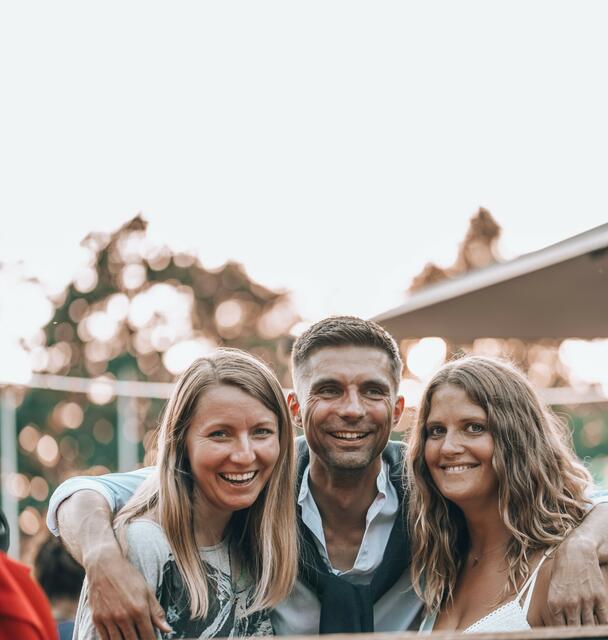 Die Stimmung auf dem Festgelände war sehr gut | Foto: Apo Genc / Leonhardt Korn 