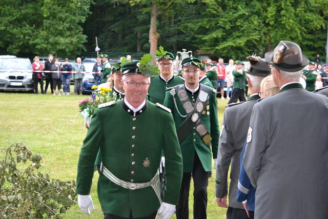 Schützenpräsident Karl-Siegfried Jobmann