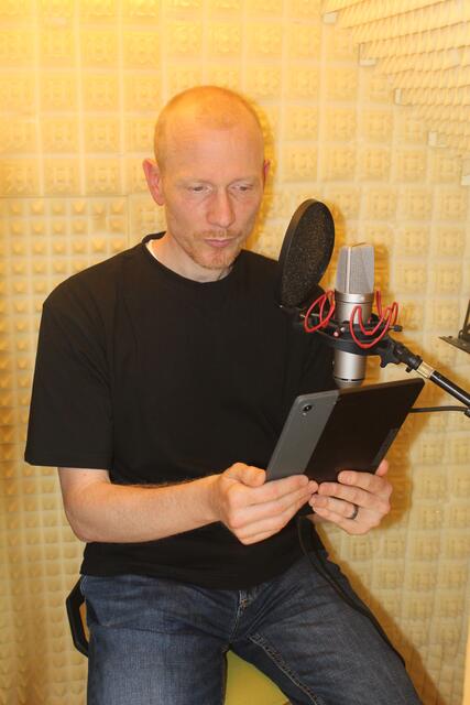 Kai Bach in seinem heimischen Tonstudio | Foto: pm
