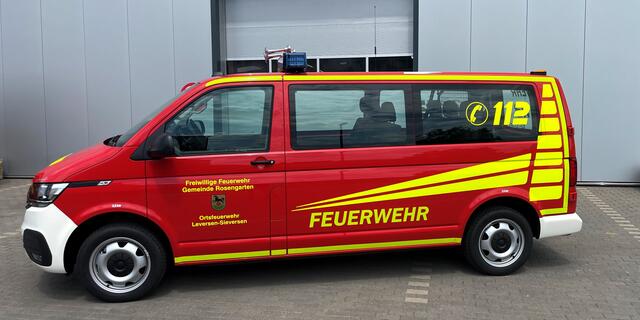 Der neue MTF der Freiwilligen Feuerwehr Leversen-Sieversen | Foto: Feuerwehr Leversen-Sieversen