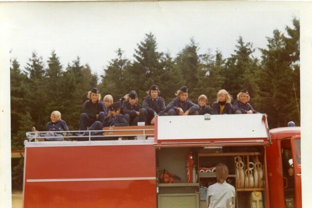1972, ein Jahr vor der offiziellen Gründung: Die damals noch inoffizielle Jugendabteilug der Feuerwehr Leversen-Sieversen | Foto: Feuerwehr Leversen-Sieversen