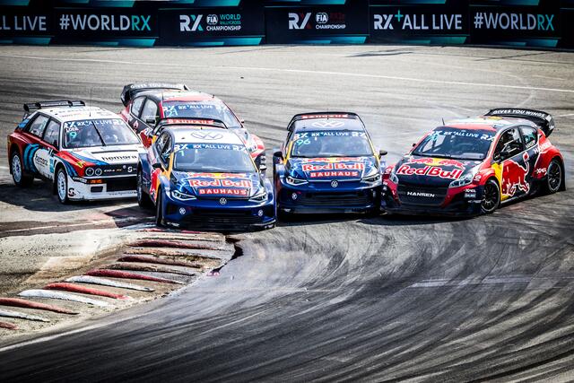 Vorneweg: Der 4-fache Rallycross Weltmeister Johan Kristoffersen | Foto: ACN